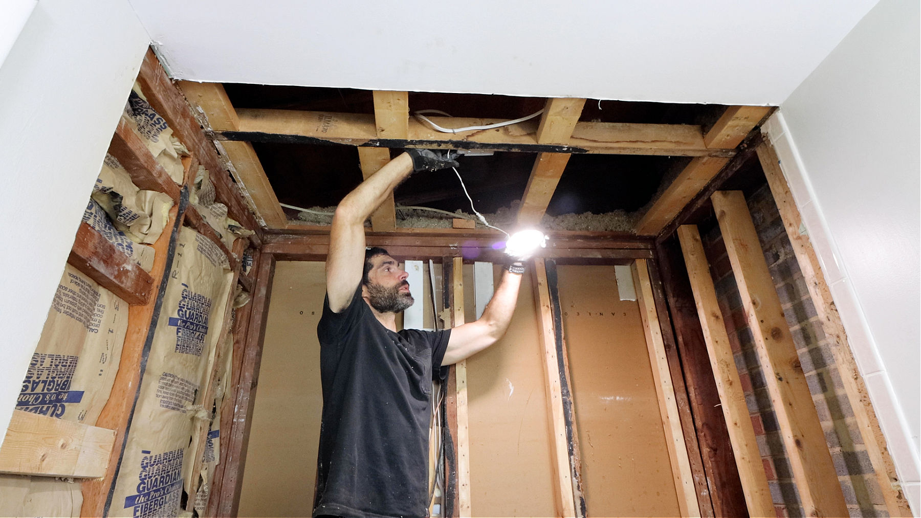 Recessed Light Installation (in Shower)