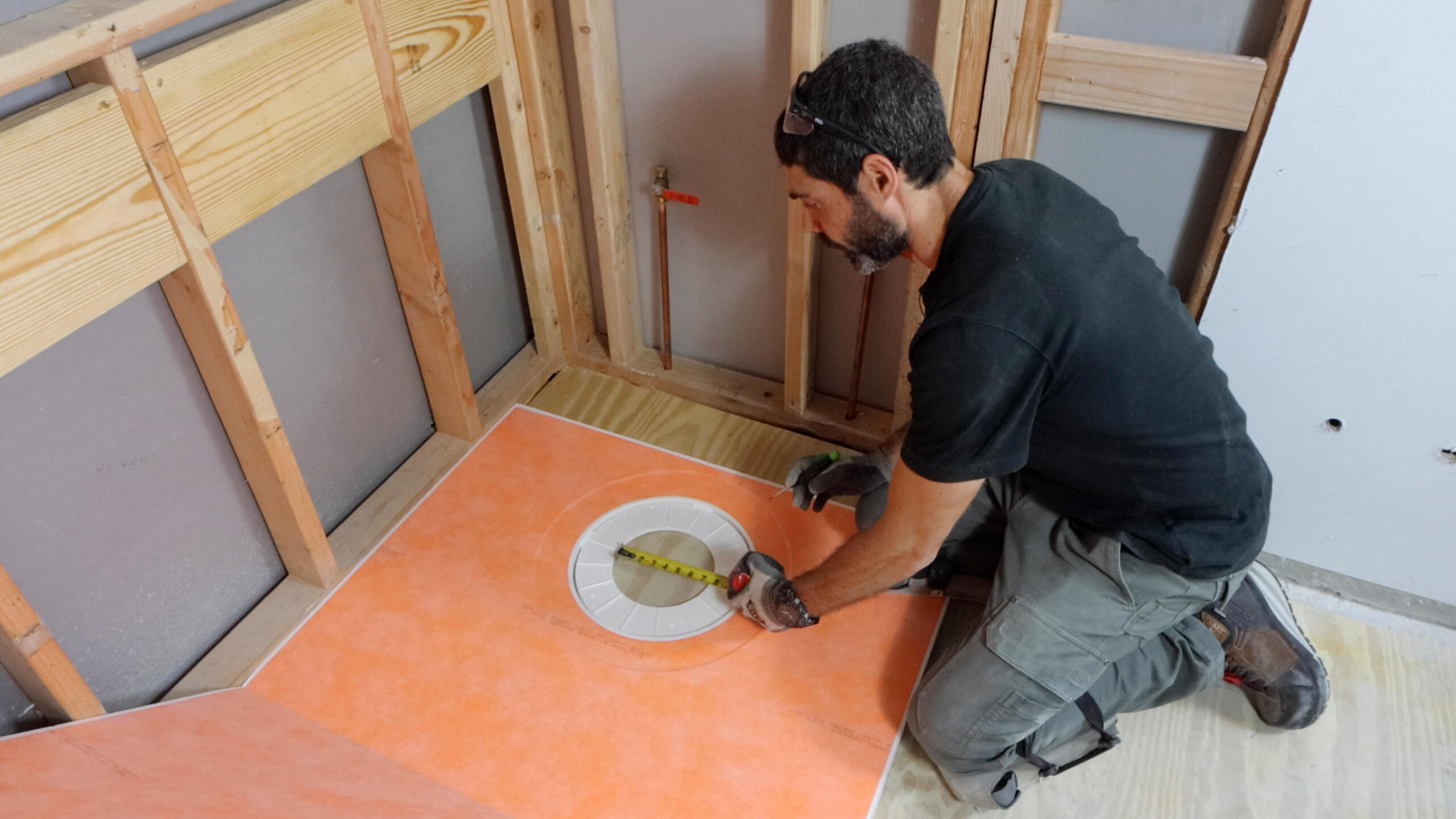 Schluter Shower Drain Cutout