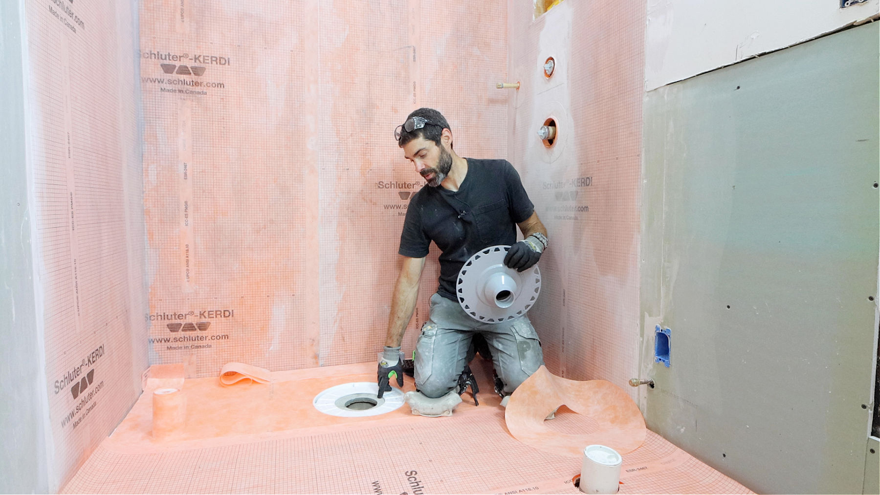 Shower Tray and Floor Waterproofing Tips (Curbless Shower)