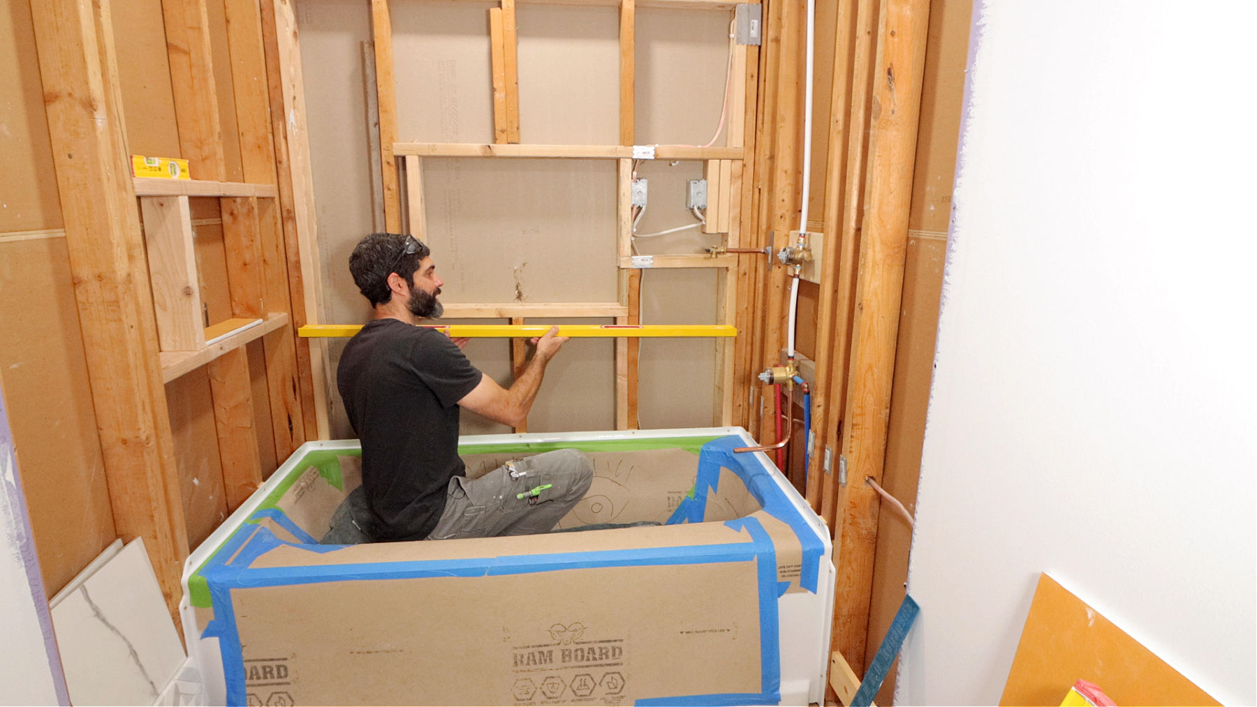 Shower Wall Inspection Tips (Custom Shower Niche)