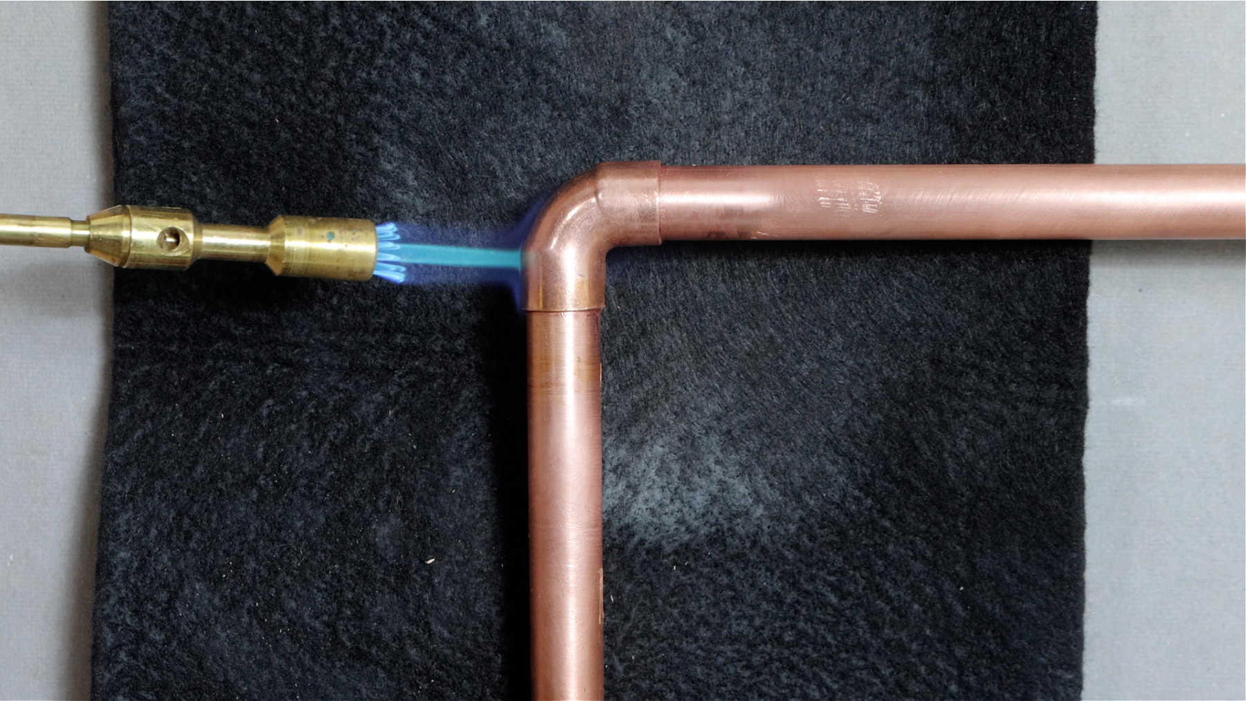 Soldering 90-Degree Fittings