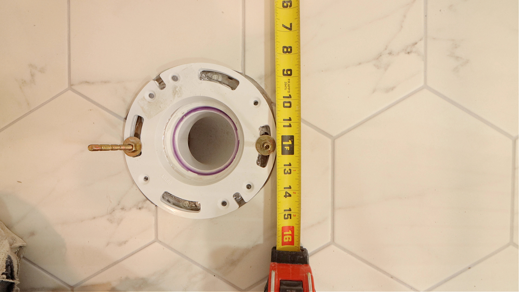 Closet Flange Spacer Installation