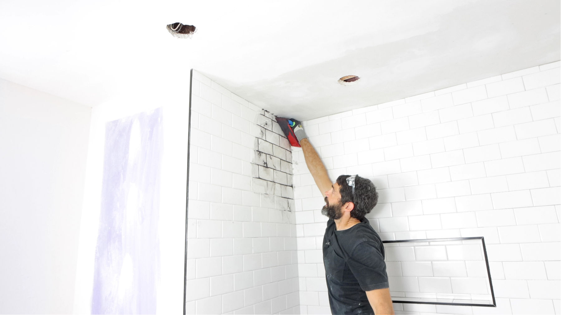 How to Grout Side Wall