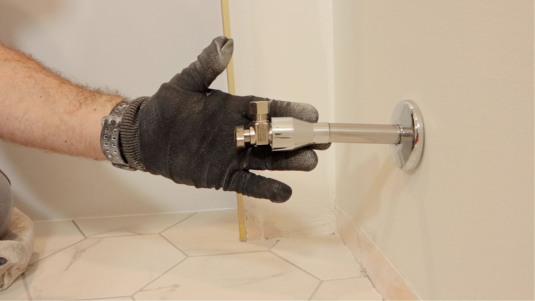 How to Install PEX A Toilet Valves