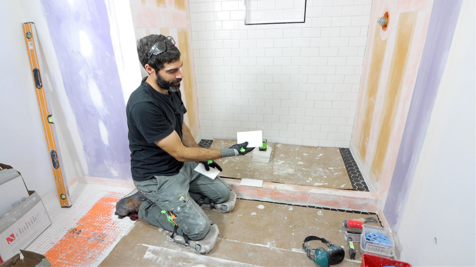 How to Plan Shower Curb Tile