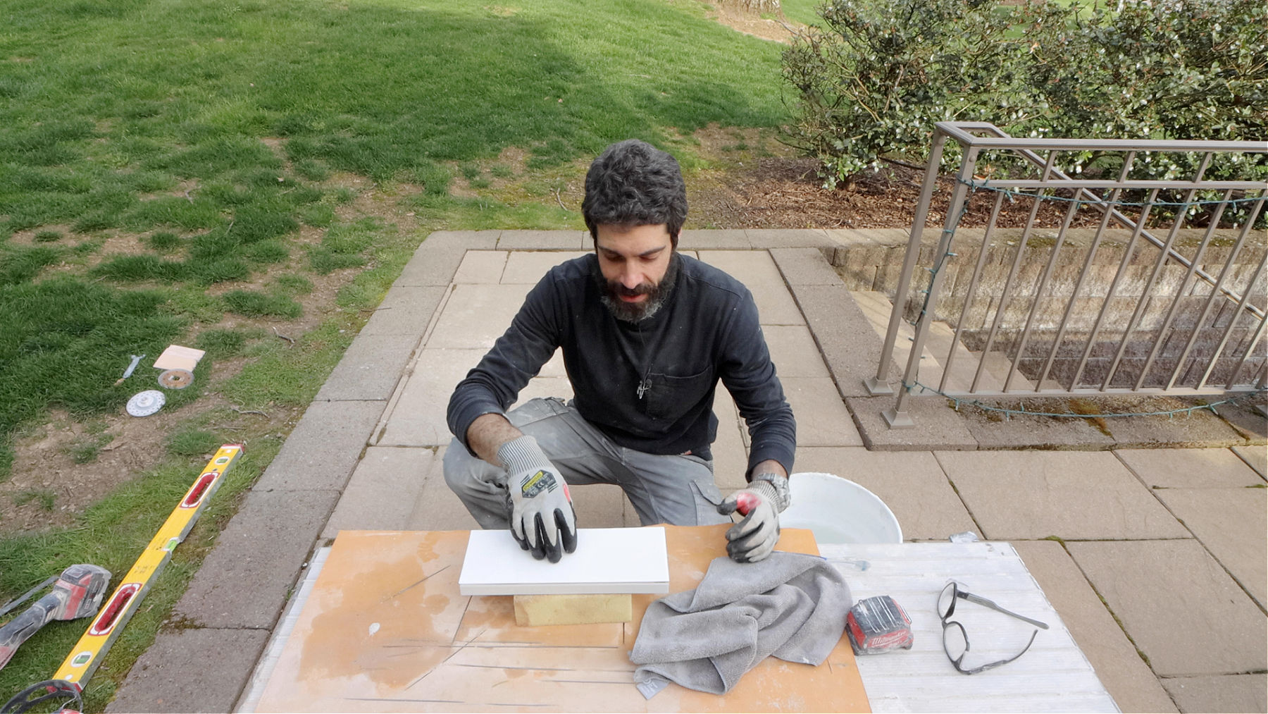 How to Build Tile Shower Niche Shelf