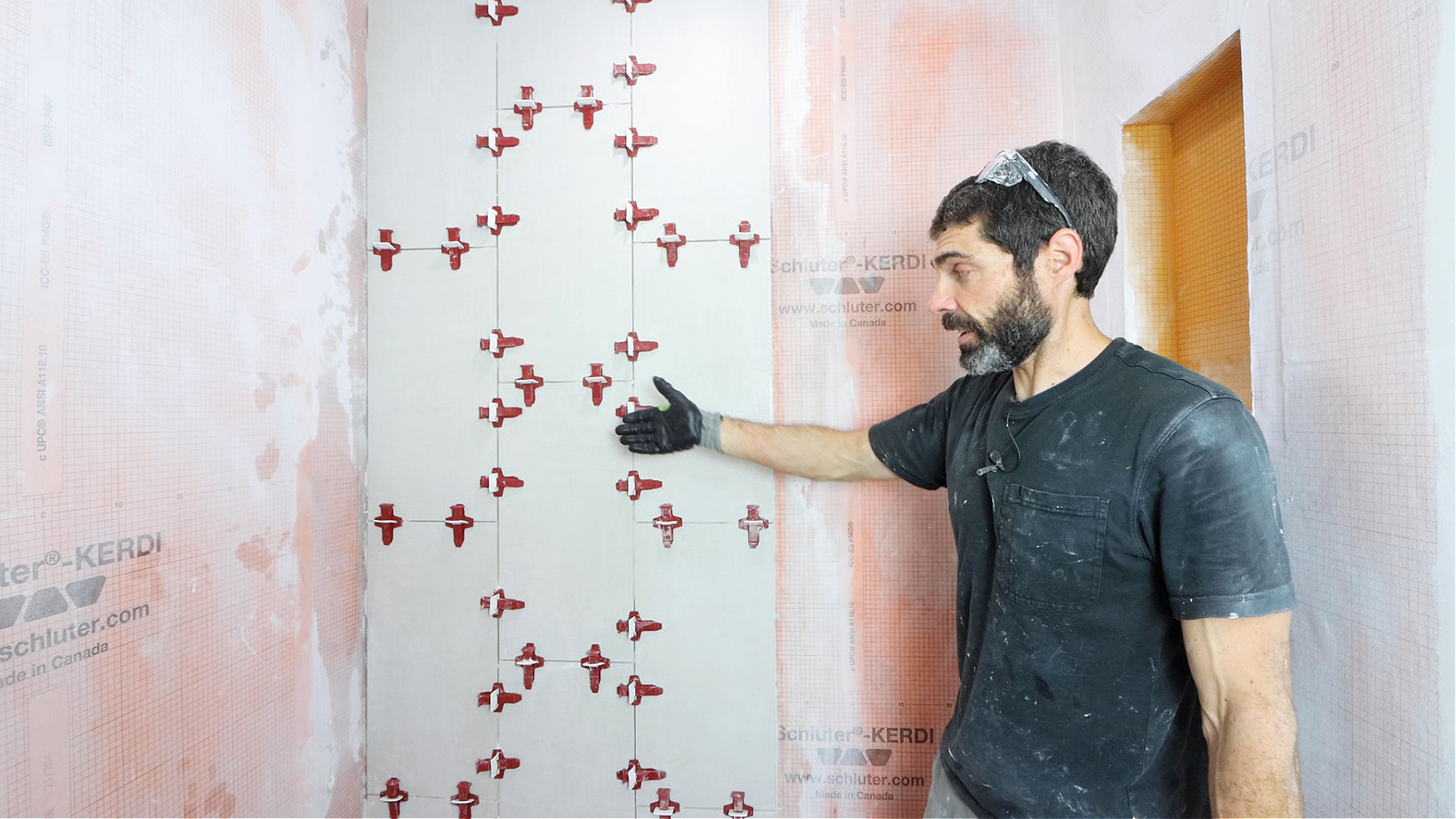 Completing Main Wall Tile