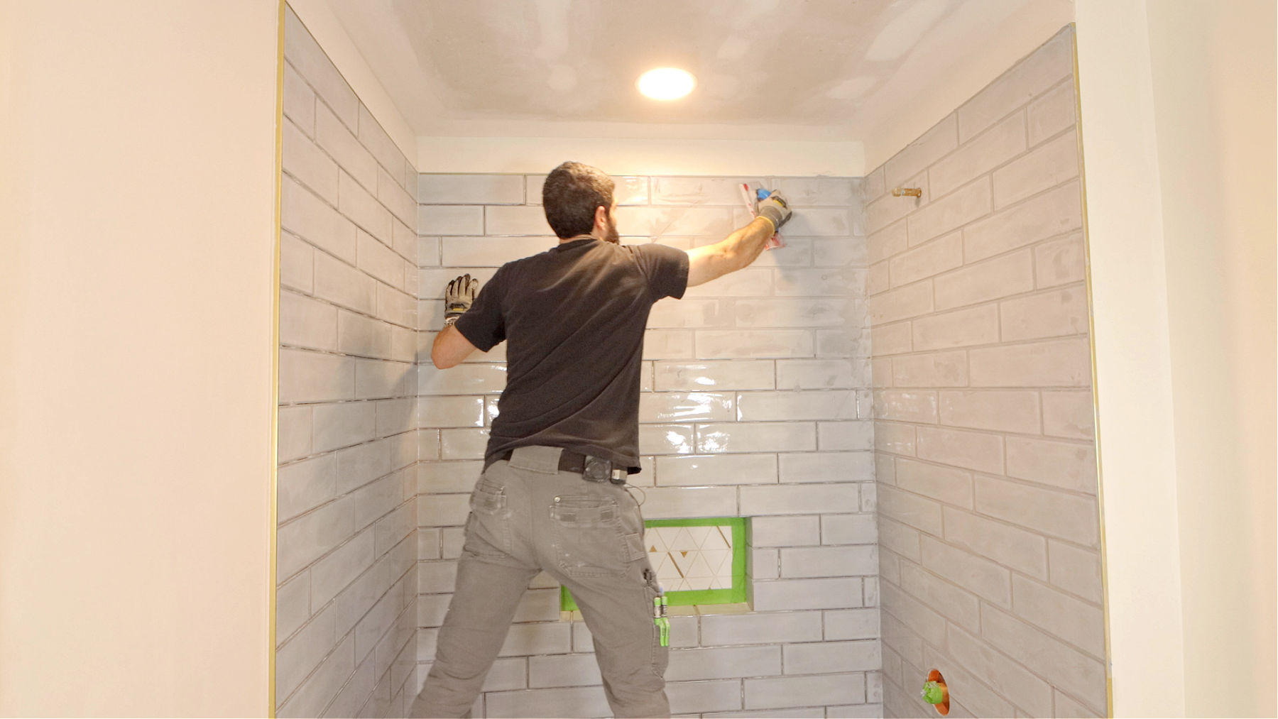 How to Grout Shower Walls with Permacolor Select
