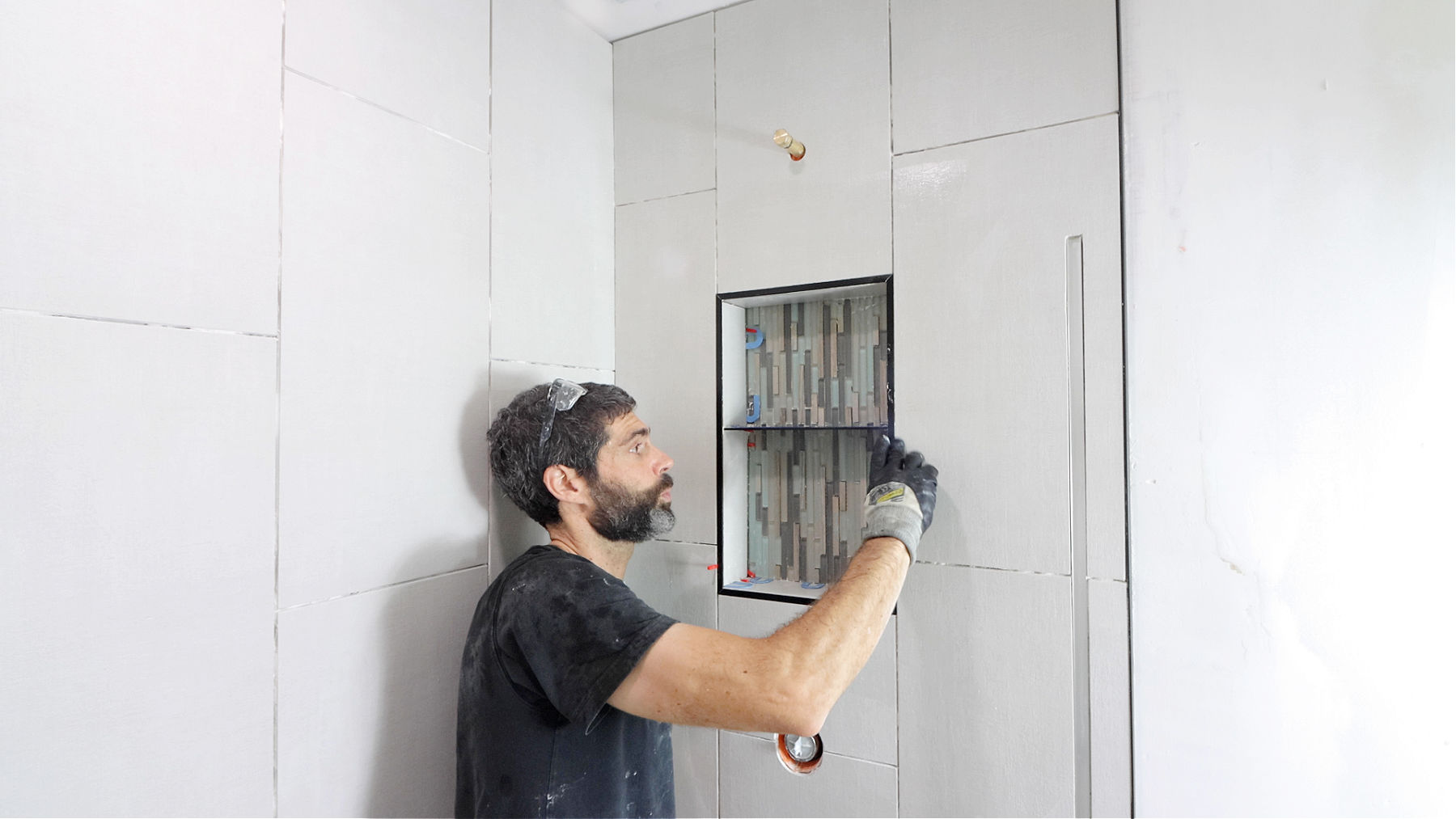 Shower Niche Installation