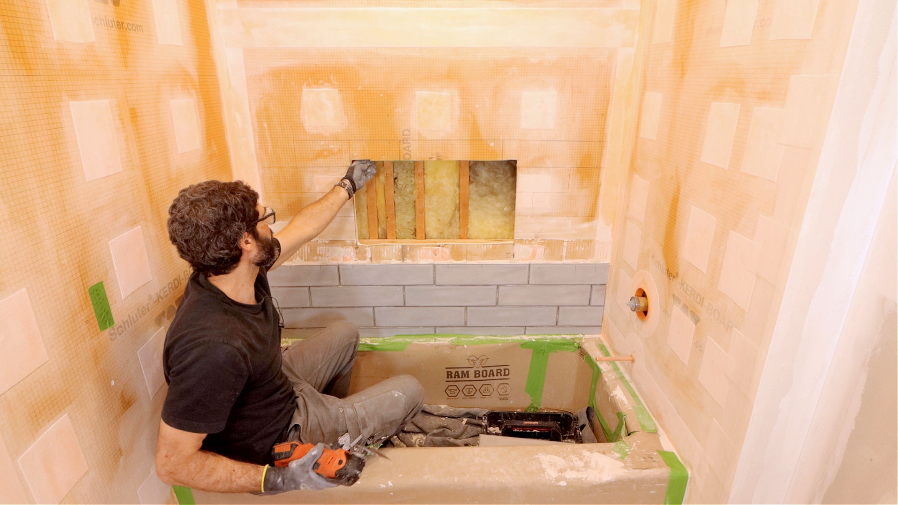 How to Build Custom Niche with KERDI-BOARD