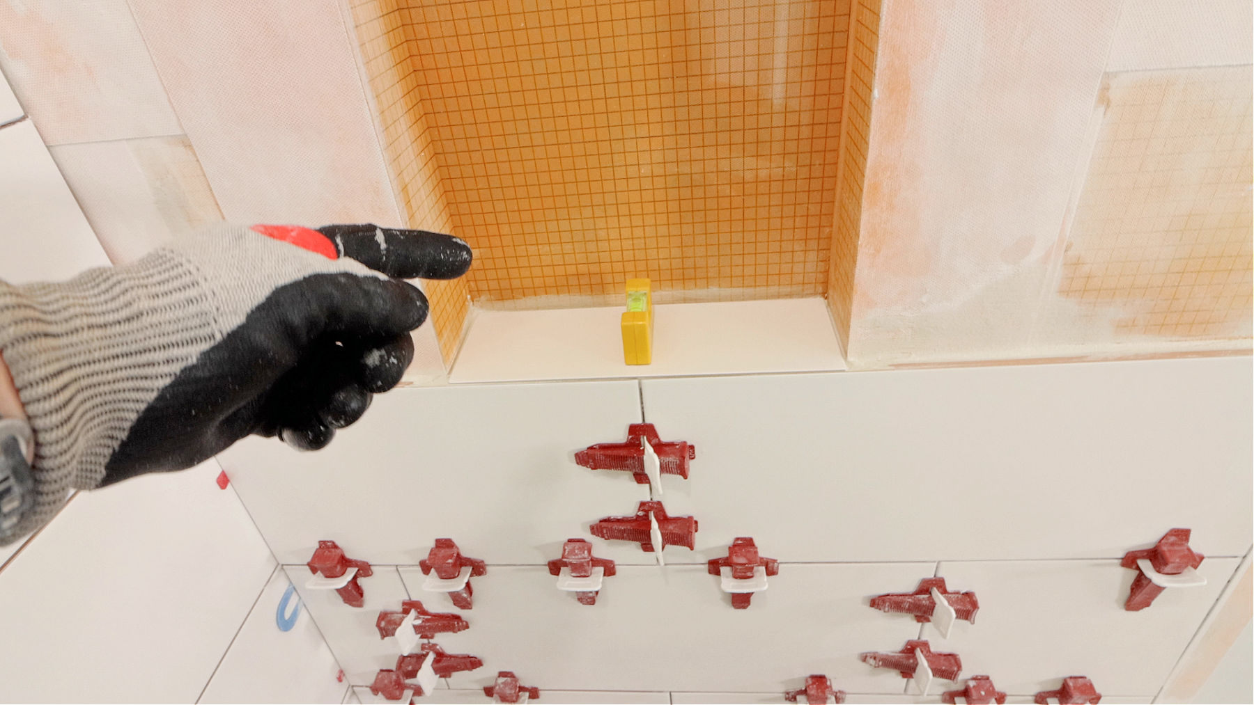 Shower Niche Sill Installation