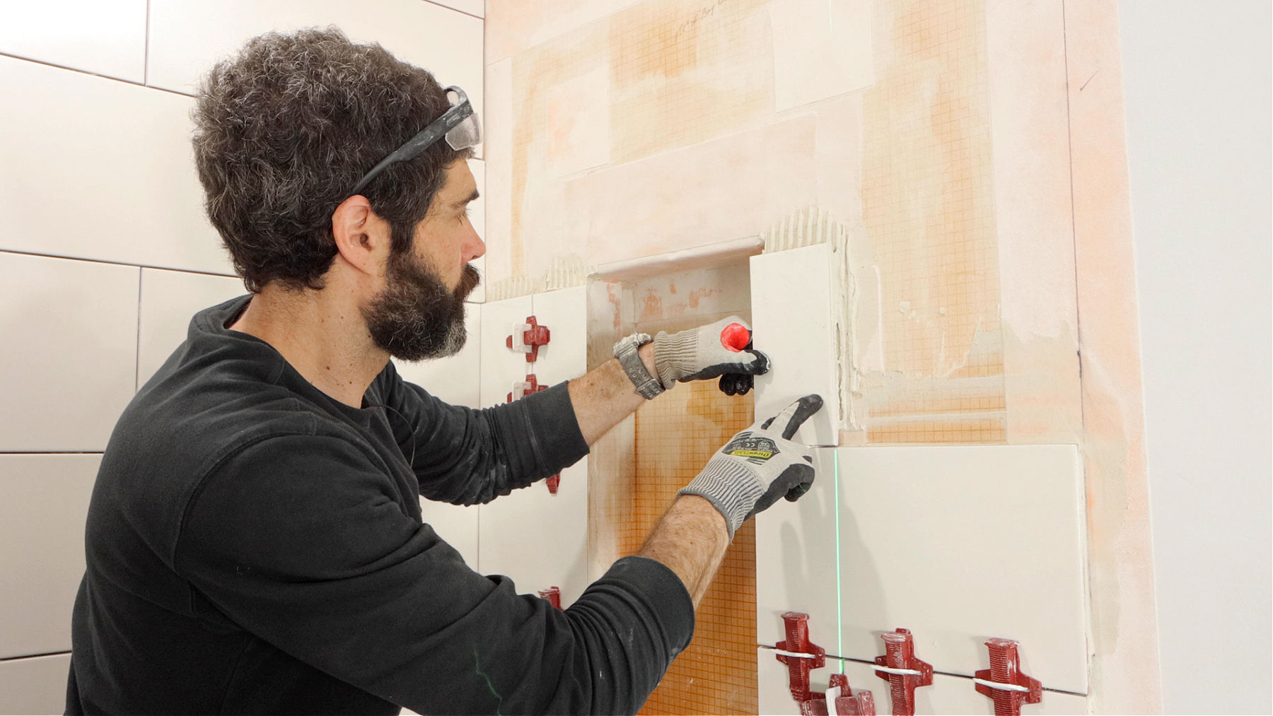 Tiling Shower Niche Perimeter