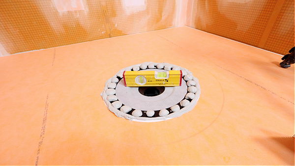 Schluter Integrated Bonding Flange Installation