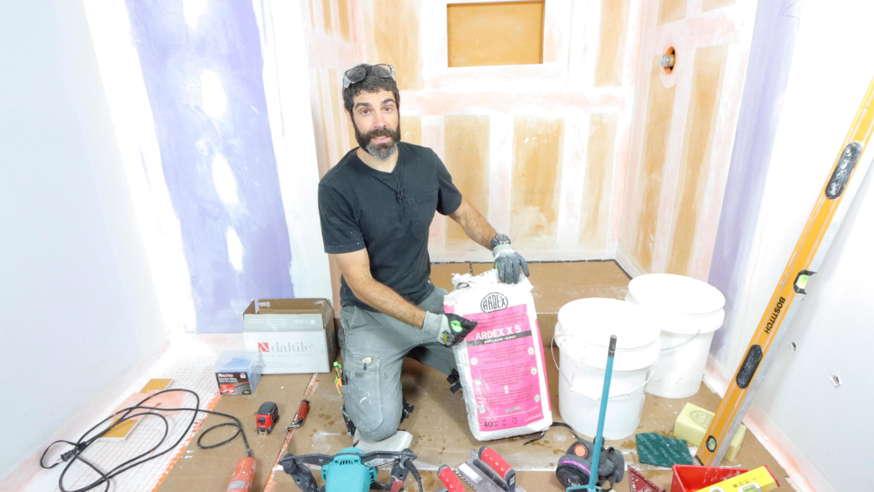 Tile Setting Tools and Materials