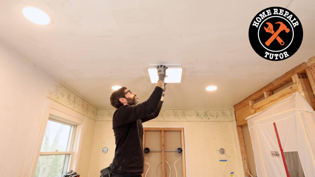 Bathroom Exhaust Fan Install