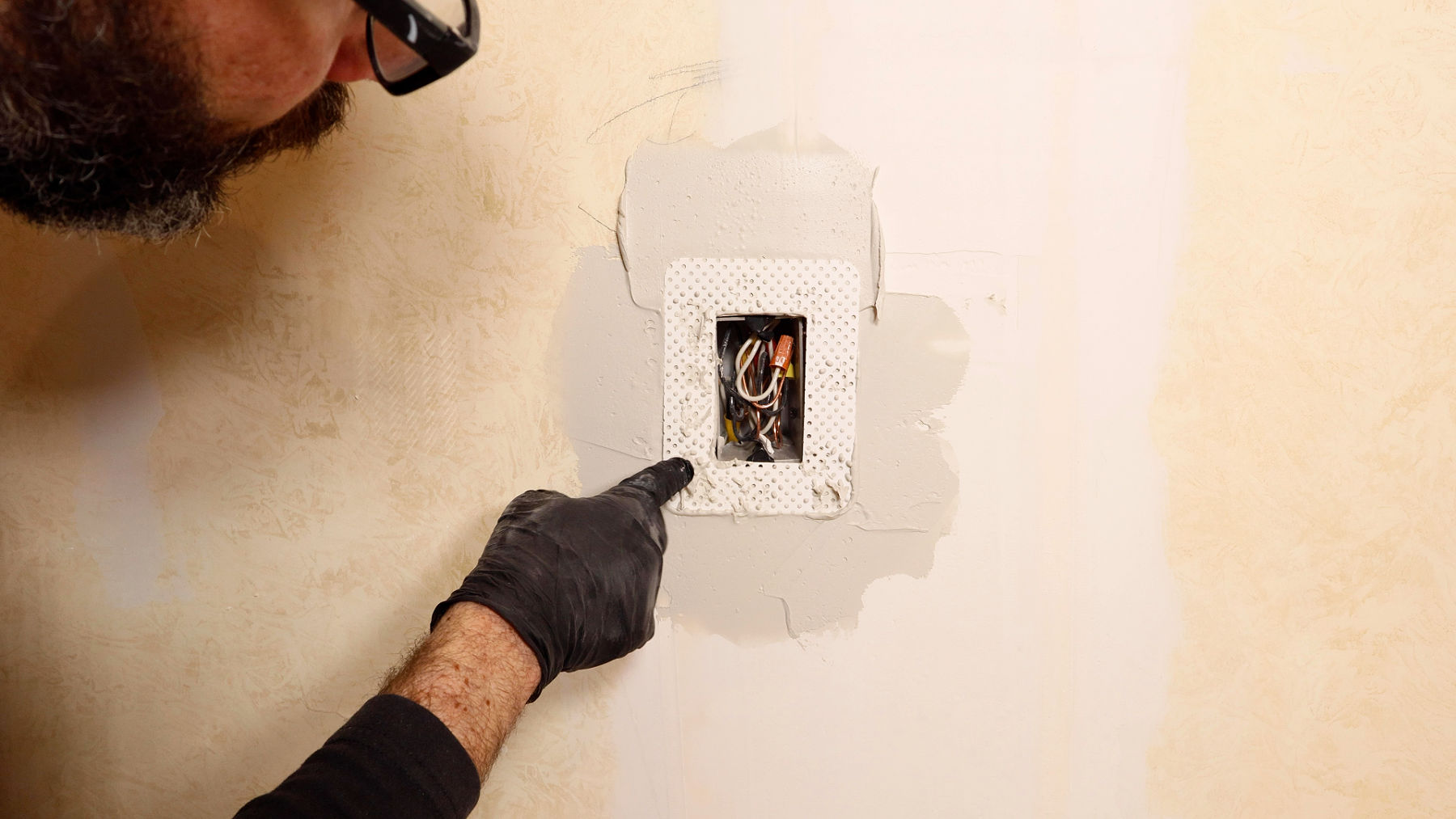 Electrical Box Drywall Repair