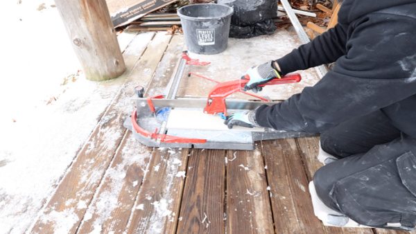 Snap Cutter for Porcelain Tile